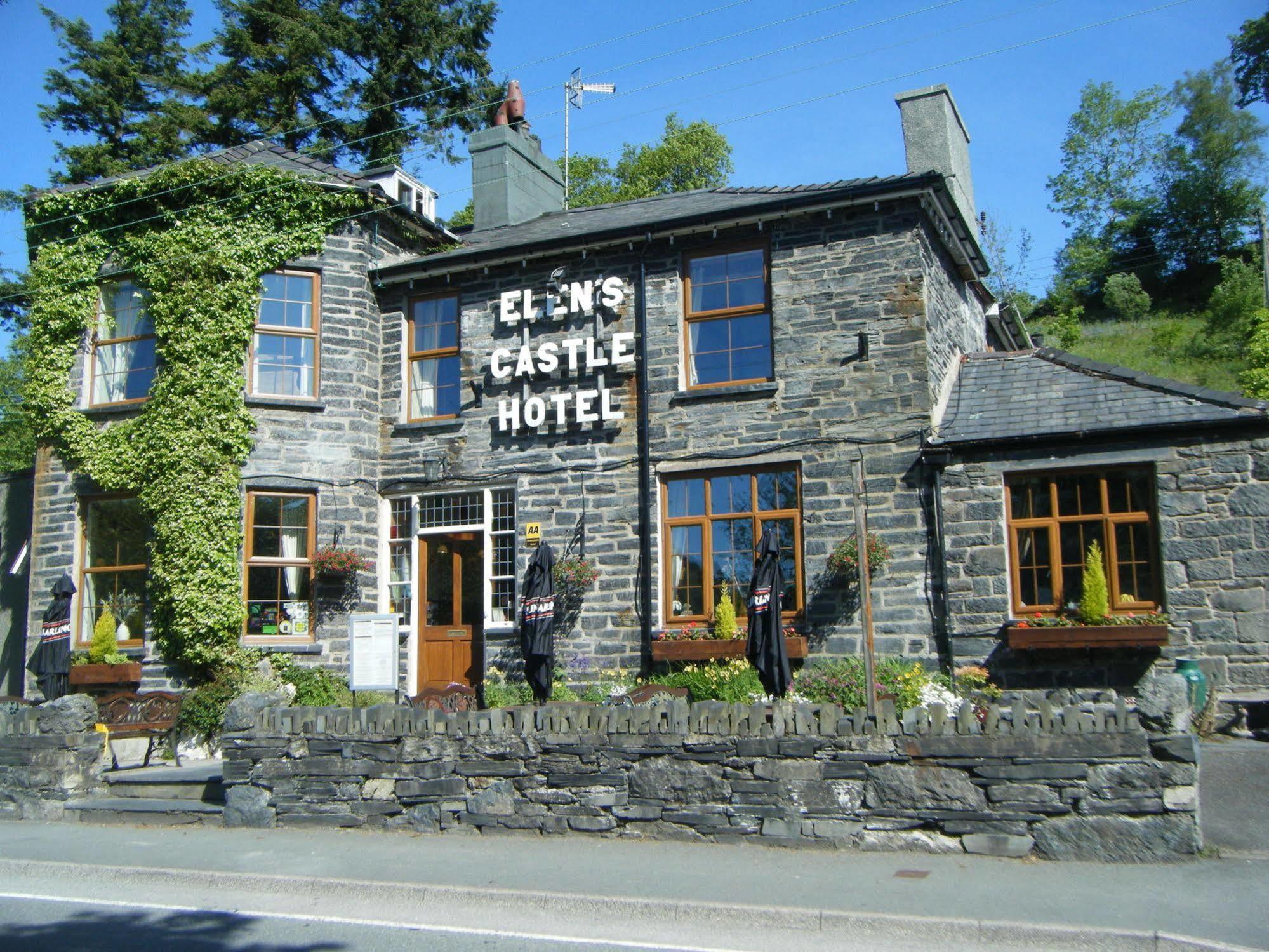 Elen's Castle Hotel Dolwyddelan Exterior foto